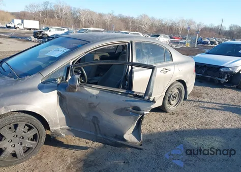 2010 Honda Civic Lx from USA, damaged, VIN 2HGFA1F51AH501865